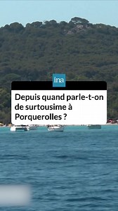 À partir des années 1970, l'île de Porquerolles est un lieu touristique très prisé. 🏖️ ⏪ Urbanisation, aménagement du territoire, jauges... Retour en archives sur la façon dont ce joyau de la Méditerranée s'est protégé du surtourisme. | INA
