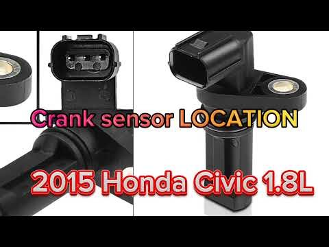 2012-2015(9th generation) Honda Civic 1.8L Crank sensor LOCATION