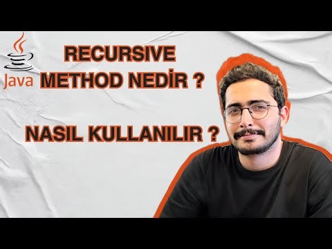 JAVA - Recursive (Özyinelemeli) Method Nedir ? Nasıl Kullanılır ?