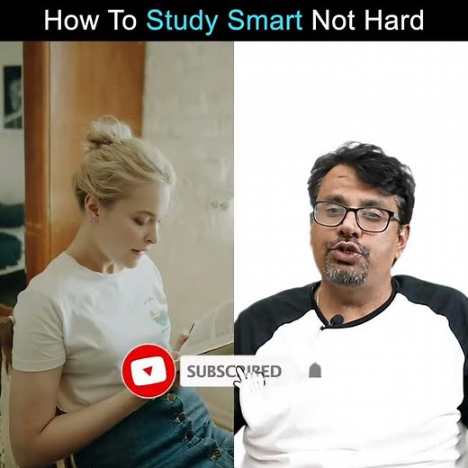 Study LESS Study SMART - Motivational Video on How to Study EFFECTIVELY #shorts
