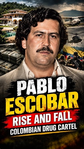 How Pablo Escobar Built (and Lost) a Billion-Dollar Empire #history #facts #mystery