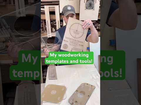 Woodworking templates for cornhole boards and butting boards #workshop #woodworking #cornhole