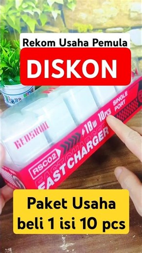 Lagi cari produk untuk isi etalase konter?Charger Redskull 18W