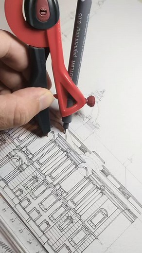 StevoSketches on Instagram: "My drawing tools! Compass. Stencil. Ruler. 📐 - #art #drawing #sketch #architecture"