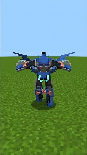 New Transformers mod in Minecraft