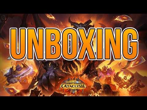 Hearthstone - Unboxing pakietów - KATAKLIZM!