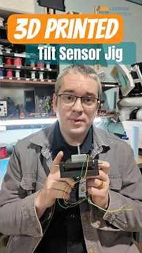 3D Printed Tilt Sensor Jig to Put Cross-Axis Sensitivity to the Test!