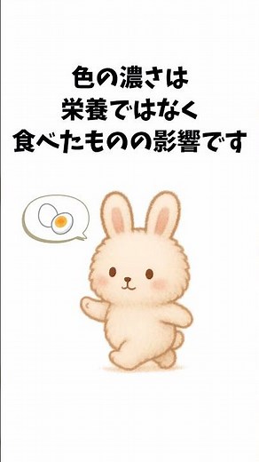 卵の黄身の色の秘密