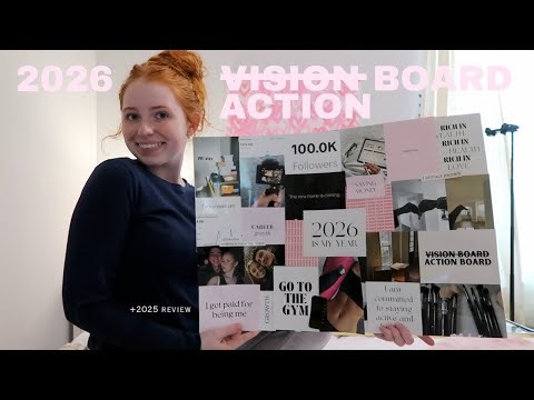 2026 Vision Board | 2025 review | KYLEIGHJAMISON