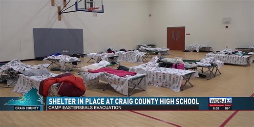 Camp Easterseals Evacuation in Craig County