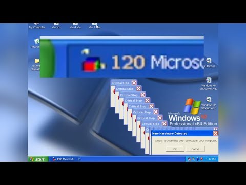 Windows XP Survives Huge Number Of Error Messages!