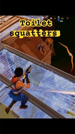 Toilet squatters 👀🤣🤦🏾‍♂️ #fortnite #fortniteclips #gaming #ad #funny #shorts