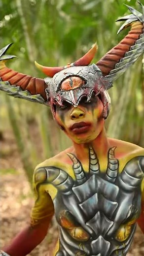 FIRE DAY, Equatorial Guinea Bodypainting Festival 2020