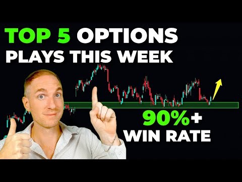 Top 5 Weekly Options Plays + 10 BONUS Plays! (Oct 20 - Oct 24)