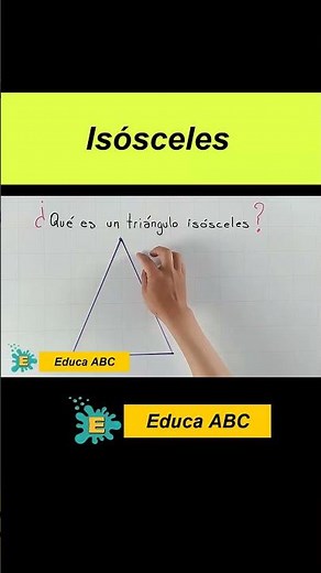 What is an isosceles triangle? #math #algebraically #shortvideo #maths #mathematics