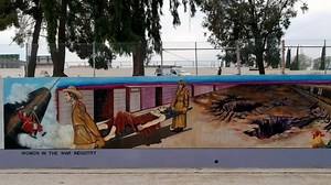 Wall, Graffiti, Immigrants