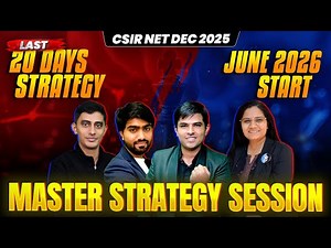 Preparation Strategy for CSIR NET Physical Science | Smart 20-Day Study Plan for JRF | IFAS