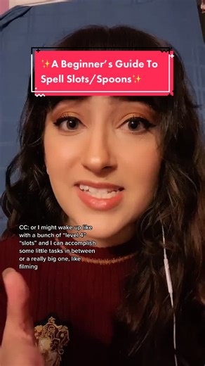 Guía rápida sobre slots de hechizos y energía