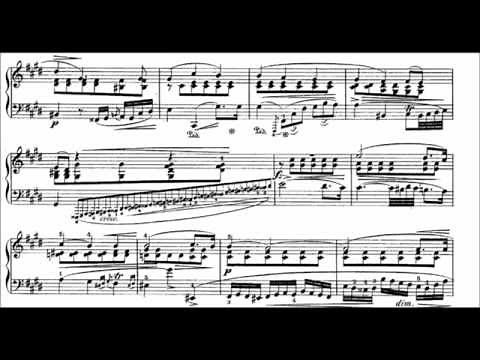 F. Chopin: Etude op. 25 no. 7 in C sharp minor (Horowitz)