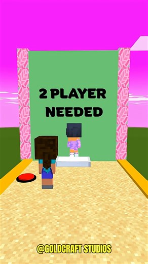 🔥 APHMAU NOOB GIRL TEAM UP! 😱 Can They CONQUER the CRAZY TEAMWORK OBBY in Minecraft ! | Goldcraft Studios