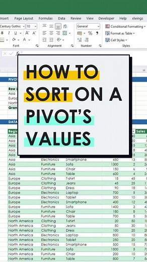 How to Sort Pivot Table Values in Excel Effectively