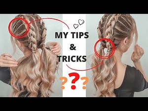 How to EASY DUTCH BRAID : TRENDY SUMMER HAIRSTYLE 2021 ♡ How to make dutch braids on yourself
