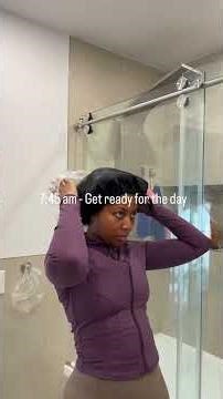 A well structured routine helps me start my day with peace, purpose and intention.