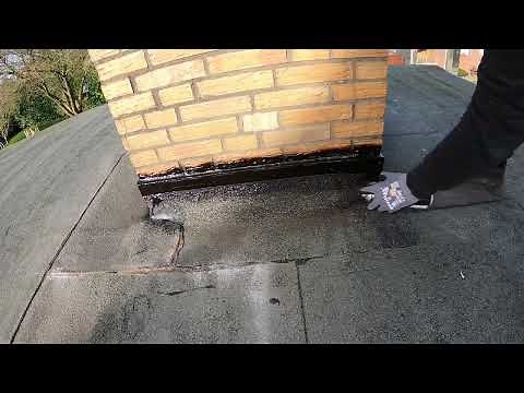 Flachdach Reparatur mit Bitumen Spray - Bitumen-Spray, Zur Abdichtung und für kleinere Reparaturen