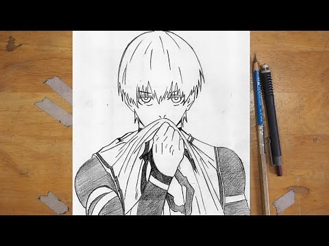 How to Draw Yoichi Isagi from Blue Lock | Step-by-Step Tutorial!