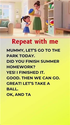 A REAL everyday conversation that millions of families have! 😂 #ytshorts #english