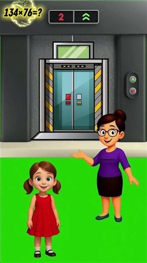 a mom tells her child “don’t press the lift button” but she starts pressing it herself 😂