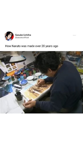 Sasuke Uchiha | Naruto on Instagram: "Lots of respect for animators 🫡 Follow @sasukezofficial for more! . . . ( Naruto, how Naruto was made, Naruto anime, Naruto bts, making of Naruto )"