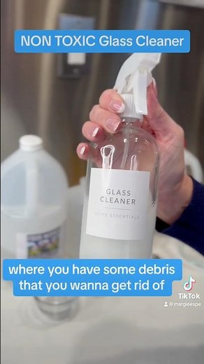 DIY Natural Glass Cleaner ✨ Streak-Free, Non-Toxic Window Cleaner