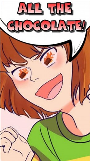 Chara Can’t Stop Eating Chocolate… And It’s Getting WORSE 🍫 (Undertale Comic Dub)