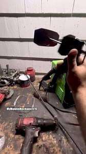 Watch as My Mobile Mechanic fabricates his own caliper retraction tool😎 #MechanicHacks #mechaniclife #mechanic #automobile #MyMobileMechanic #carhumor #autotips #MechanicLife #automotive Part 1 | My Mobile Mechanic / Auto Repair & Brake Replacement.