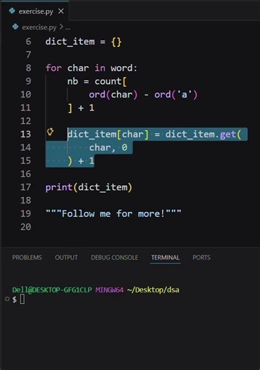 Python exercise for beginners #python #coding #programming