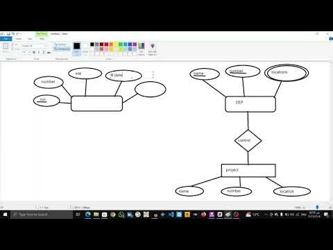 شرح تصميم قاعدة بيانات COMPANY Database باستخدام ER Diagram | تحليل الـ Requirements