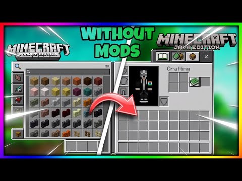 How to Turn Minecraft Bedrock Into Java Edition (NO MODS!)
