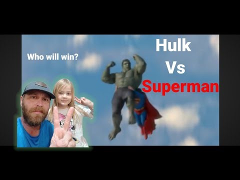 The Best Superman Vs Hulk Animation EVER. Come Watch