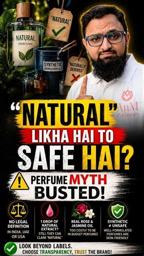 Natural” Perfume… Ya Sirf Smart Labeling?#perfumereview