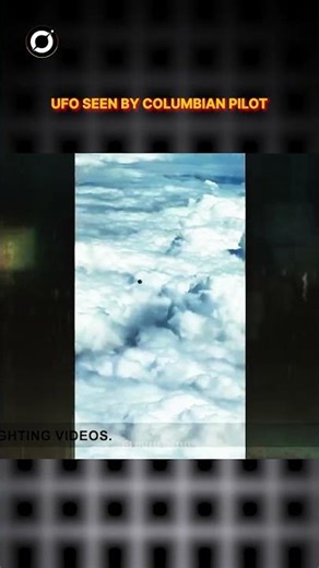 Schockierende Aufnahmen: Mysteriöses UFO von kolumbianischem Piloten gefilmt! #shorts #alien
