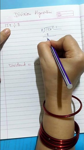 Division Algorithm.#maths ,#yt ,#cbse,#icse ,#division algorithm.