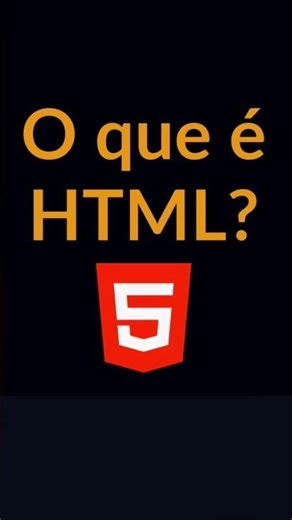 o que é HTML?