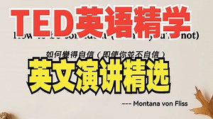 TED英文演讲精选-逐步精学系列