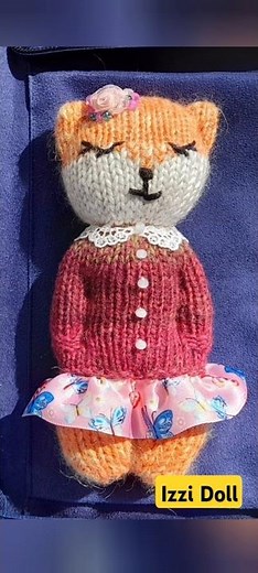 Izzy Doll Tutorials | іграшка спицями #izzydoll #knitting #doll #diy #craft #diydolls #toys
