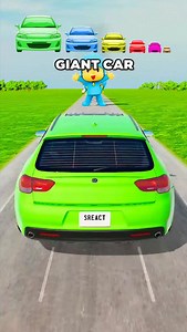 71K views · 3K reactions | Big & Small Cars vs Giant Pokoyo Trap | SuperReact | Facebook