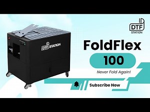 First Look: FoldFlex 100 Garment Folding Machine | DTF Station