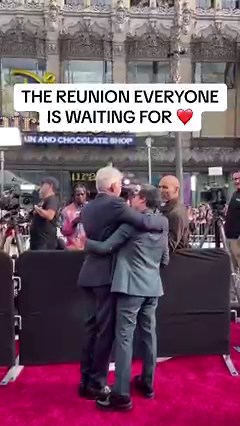 Indy and Short Round reunite at the Indiana Jones and the Dial of Destiny red carpet. #KeHuyQuan #HarrisonFord #indianajones | Disney Fans and Friend's