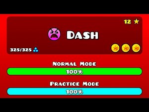 Dash Level Walkthrough For 3 Coins | Geometry Dash