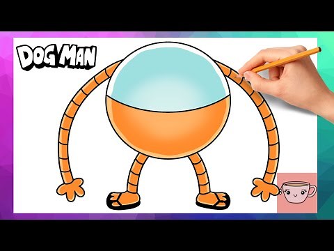 How To Draw 80 HD from Dog Man | Easy Drawing Tutorial